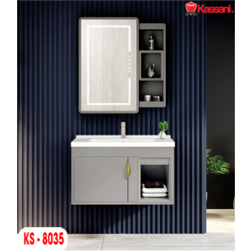 TỦ LAVABO KASSANI KS-8035 - GƯƠNG LED